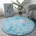 thumbnail image 1 of Tapis Shaggy Rond Rond pour Salon Chambre, Tapis de Sol Moelleux Antidérapant, 1 of 4