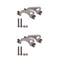 thumbnail image 1 of Youkk Car s Performance 5 inch Mild Steel Exhaust Split Flange Flat Oval Replacement Style A 2Set, 1 of 6