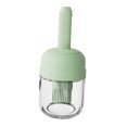 thumbnail image 3 of yuksok 4X Glass Kitchen Olive Oil Bottle with Silicone Brush for Cooking Frying Baking, 3 of 9