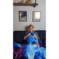 thumbnail image 2 of Dawhud Direct | Celestial Wolf Super Soft Fullqueen Size Plush Fleece Blanket, 2 of 4