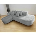thumbnail image 1 of Premium Cloud L Shaped Sectional Sofa (Celestial Cloud, 173 * 95 * 80), 1 of 2