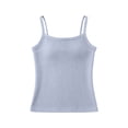 thumbnail image 3 of KyCheLot Girls' Solid Color Tank Tops Sleeveless Scoop Neck Spaghetti Strap Tank Tops Casual Summer Camisole, 3 of 9