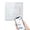White, variant on Smart Thermostat 16A Digital Programmable LCD Display Touchscreen Underfloor Heating Temperature Controller Digital Intelligent Wall Thermostat for Electric Heating