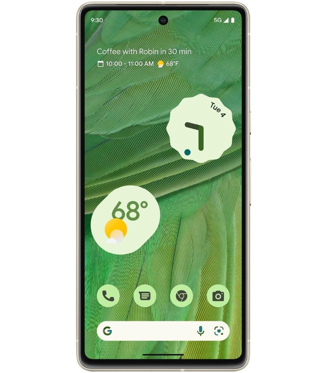 Google Pixel 7 – 128GB Smartphone – Lemongrass (Green) – Unlocked