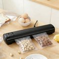 thumbnail image 4 of Compact Automatic Food Vacuum Sealing Machine with Built-in Cutter for Dry and Wet Preservation Modes, 4 of 5