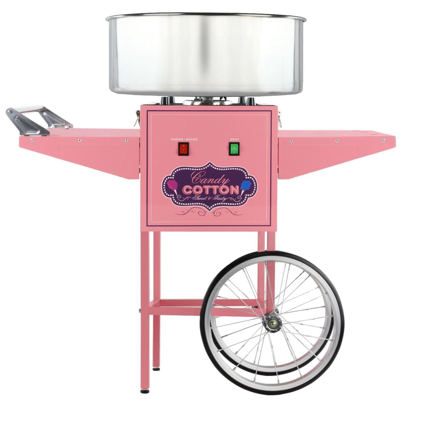 Machine à barbe à papa avec chariot