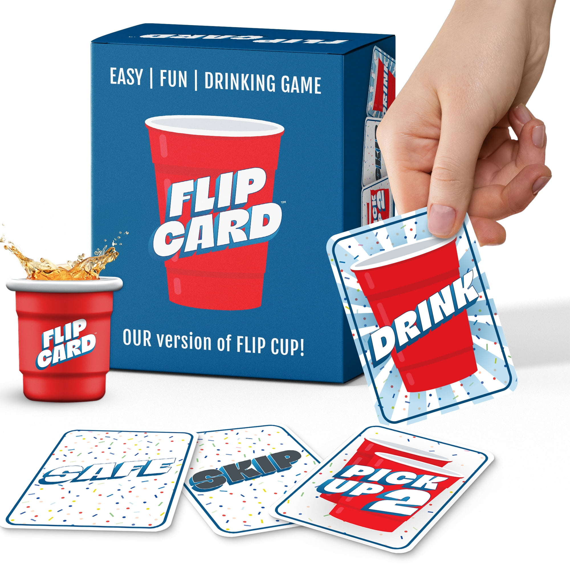 Flip Card Easy Fun Party Card Game