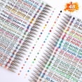 thumbnail image 4 of Binwennn Pens Gel Ink Color Bulk Pens Medium Point 3D Acrylic Pen 1.0 Mm 3D Acrylic Gel Pens Write 2025 New 3D Acrylic Paint Markers Acrylic Pens Paint Pens Glitter Gel Pens Stick For Coloring Writing, 4 of 5