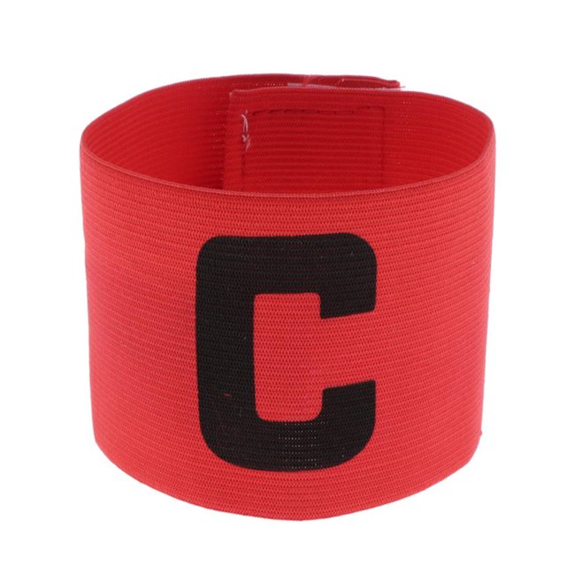 Armband Football Soccer Sports Adjustable Arm Bands Fluorescent , Red, as described