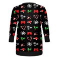 thumbnail image 3 of Cardigan de Noël à Manches Longues pour Femmes, 3 of 3