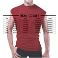 thumbnail image 3 of Workout Tank Tops for Men Athletic Gym Running Cap Sleeve Muscle Tees Fitness Bodybuilding Sleeveless Shirts, 3 of 3