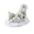 thumbnail image 2 of Roman Boxeurs en Porcelaine Peints à la Main Valencia Jouant avec des Chaussures #47059, 2 of 3
