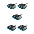 thumbnail image 3 of Baohd 1/2/3/5 Universal Compatibility Car Splitter Adapter For Various Car Models Three Hole 5PCS, 3 of 6