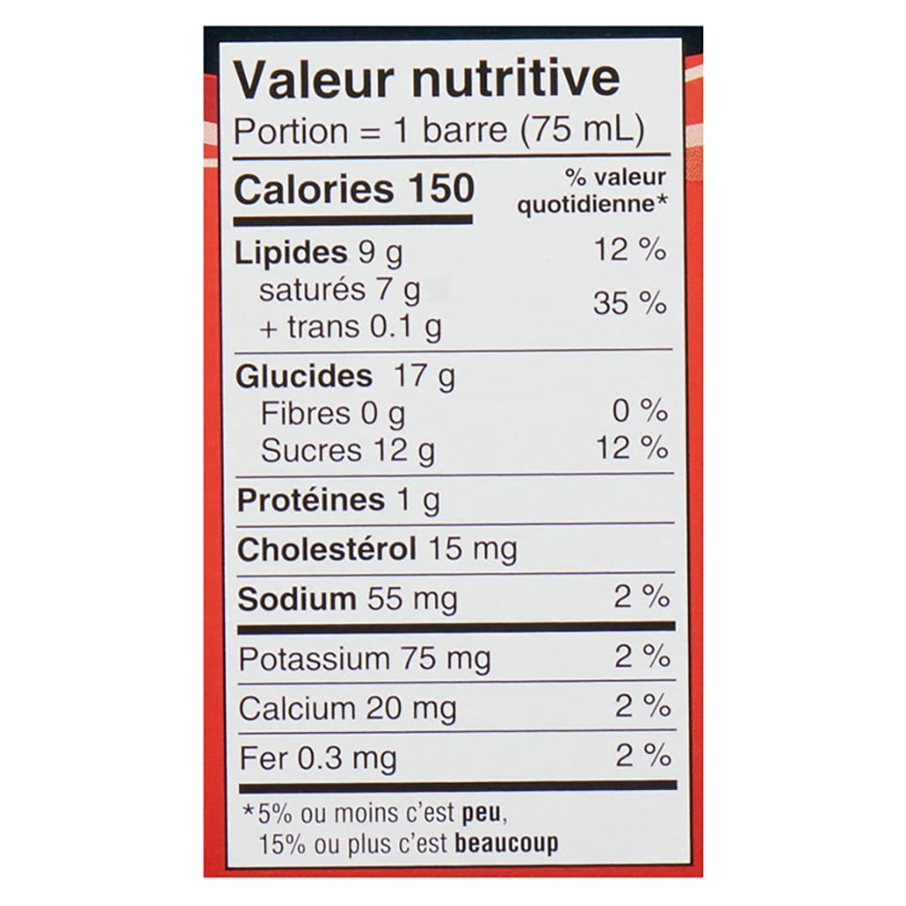 Chapman's Super Frosty Barres de Crème Glacée Légère en Boîte 18 x 75mL