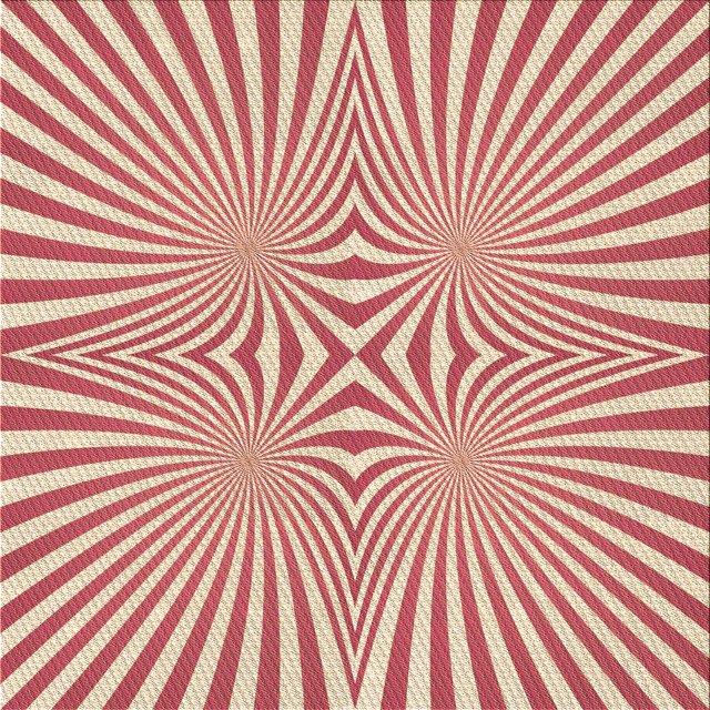 Ahgly Company Machine Washable Indoor Square Transitional Crimson Red Area Rugs, 8' Square