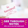 thumbnail image 4 of Post-it Feuillets transparents, 2 7/8 x 5 7/8 po, 4 of 10
