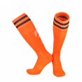 thumbnail image 1 of GLFILL Ultra Comfortable Professional Football Socks Thin and Breathable Design orange and black M, 1 of 9