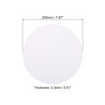 thumbnail image 2 of Unique Bargains 7.9-inch Round Cardboard Paper, 40 Pcs Blank Disc Circles Slices for Party Decorations DIY Craft, White, 2 of 6