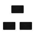 thumbnail image 4 of Maytalsory Quick-drying Bathroom Rugs Exquisite Crafted For Easy Cleaning Toilet Rugs Bath Mat Carpets Black 3PCS, 4 of 6
