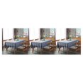 thumbnail image 3 of Baohd Durable And Easy To Wash Tablecloth With Vintage Style Rectangular Table Tablecloth Cotton Dining Tablecloth Table Cover gray 140*180CM 3Set, 3 of 6