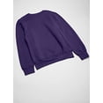 thumbnail image 4 of Russell Athletic Dri Power Crewneck Sweatshirt, XL, Purple, 4 of 5