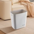 thumbnail image 1 of TopLLC Garbage Can, Trash Can, Kitchen Trash Can Rectangular Open Top Waste Bin Suitable For Home Bathroom Kitchen Bedroom Office Waste Bin Modern Design Plastic Waste Bin rubbish bin, 1 of 7