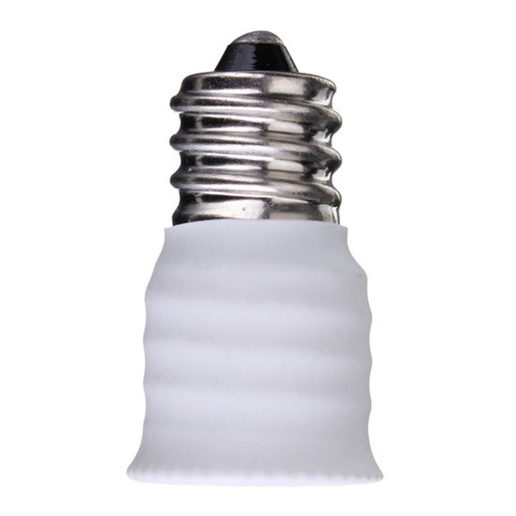 Yeacher E12 To E14 Socket Light Lamp Adapter Converter Holder L-ED Light Bulb Adapter