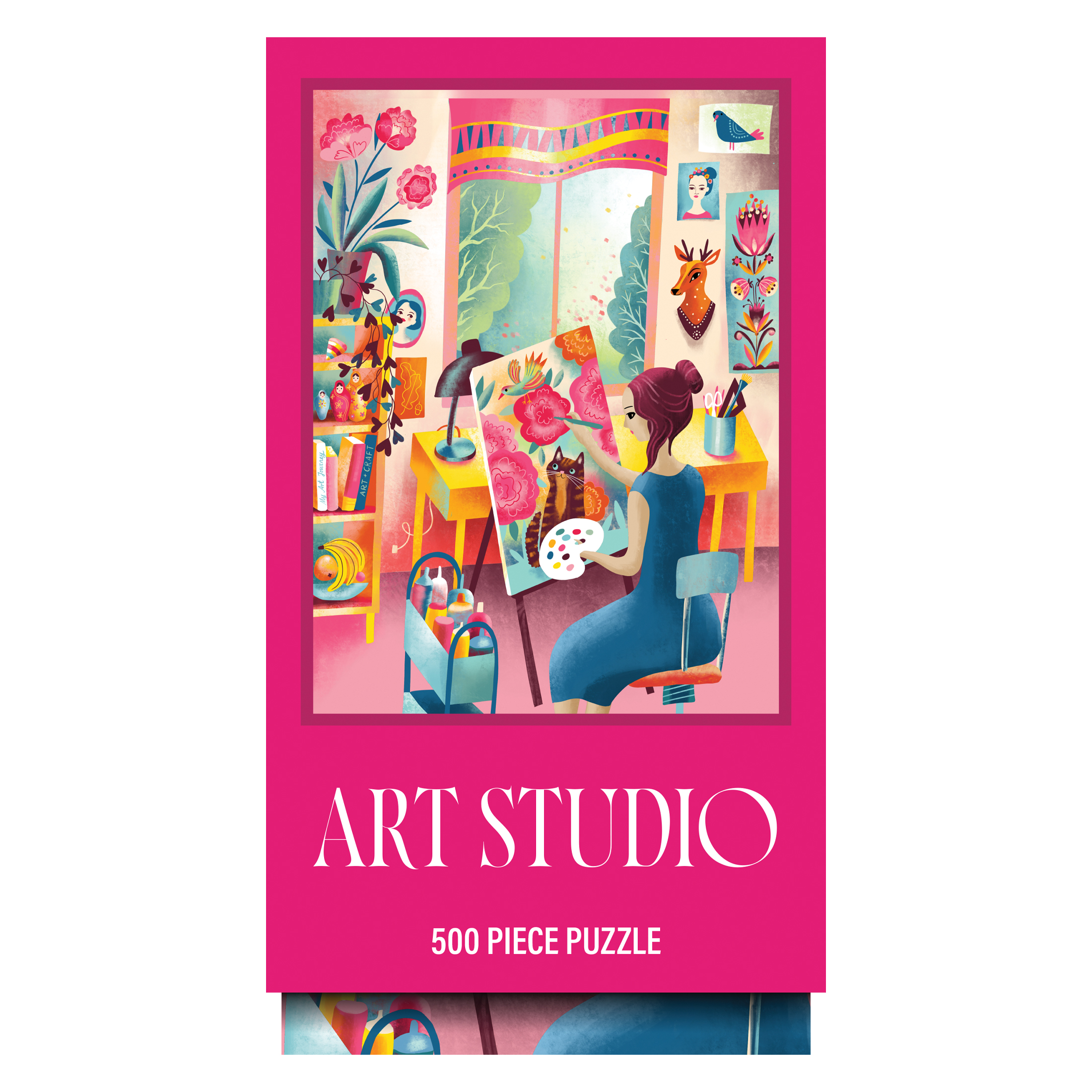 RoseArt - Vertical Visions 500 pièces - Art Studio - Puzzle à emboîter pour adultes