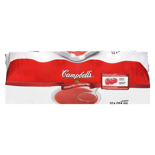 Campbell's® Condensed Tomato Soup, Shelf Stable (12 x 284 ml
