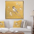 thumbnail image 3 of Gold Bird on Blossoms IV - Farmhouse Framed Canvas, 3 of 3