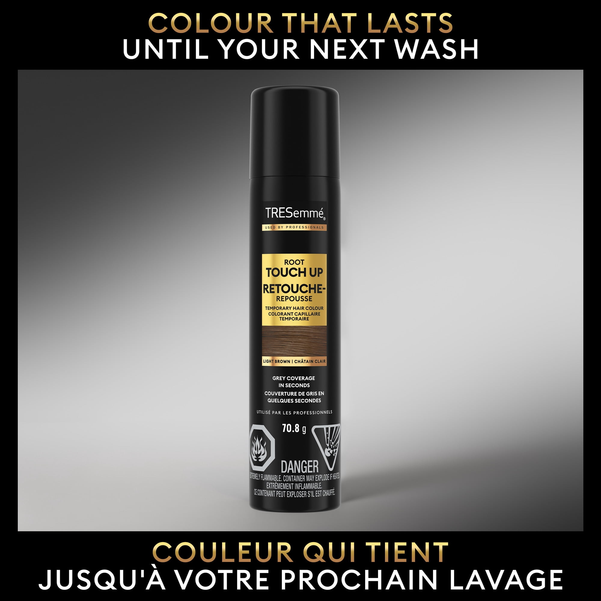 Vaporisateur Capillaire Root Touch-Up TRESemmé pour cheveux brun foncé, 70.8g
