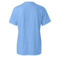 thumbnail image 5 of TSADFHJI T-Shirts de Noël Grande Taille pour Femmes T-Shirt Imprimé à Manches Courtes Col Rond Haut Blouse L Bleu, 5 of 5