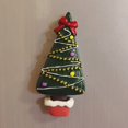 thumbnail image 1 of Christmas Refrigerator Holiday For Locker Fridge Home School 3D Refrigerator Sticker Santa Style Vintage Ornament Set Vintage Christmas Ornament Strength Ornament Special Christmas Ornament Sparkly, 1 of 3