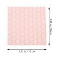 thumbnail image 2 of Shisuyan Bubble Pouches For Packaging Pink Plastic 60Pcs 3.9X3.9X0.2In, 2 of 8