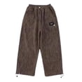 thumbnail image 4 of for Boy Clothes 2 Years Old Boys Pants Drawstring Elastic Sweatpants Active Joggers Warm Sweatpants For Kids, 4 of 9