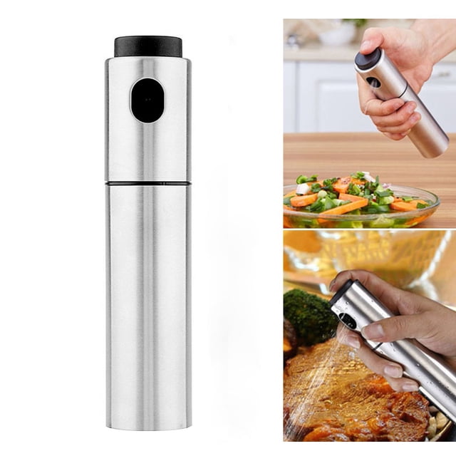 LSLJS Vaporisateur d'Huile pour la Cuisson Vaporisateur d'Huile d'Olive 100 ml Bouteille Vaporisateur d'Huile d'Olive en Verre Gadgets et Accessoires de Cuisine pour Friteuse, Bouteille à Injection de Carburant