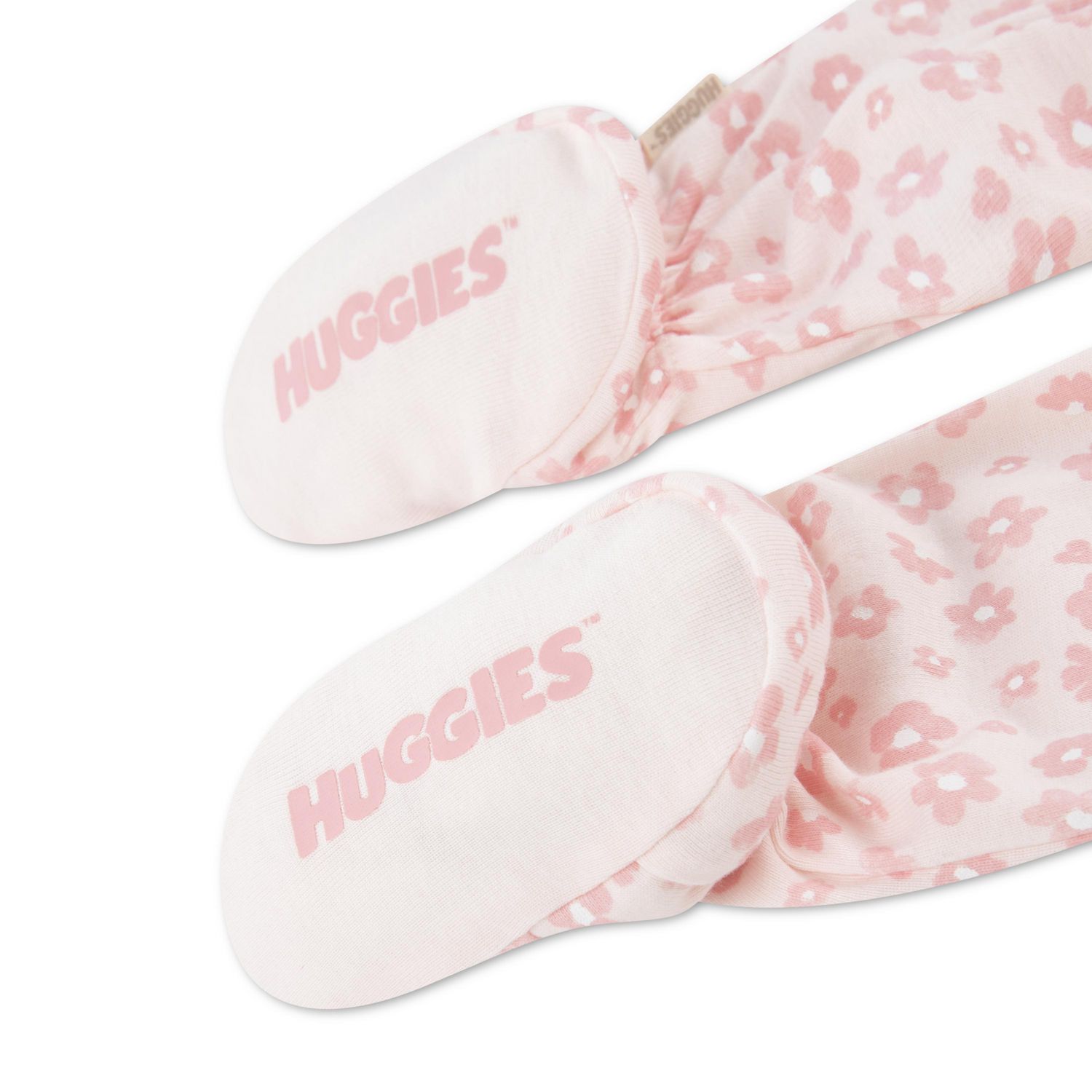 Huggies Baby Girls' Layette Organic Cotton Footed Coverall