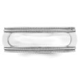 thumbnail image 2 of 14KW 8mm Double Milgrain Comfort Fit Band Size 4 Size 4, 2 of 3