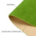 thumbnail image 4 of Uxcell 2pcs Artificial Grass Mat Small Realistic Fake Turf for Garden Lawn Decoration Model Light Green 3" x 10", 4 of 5