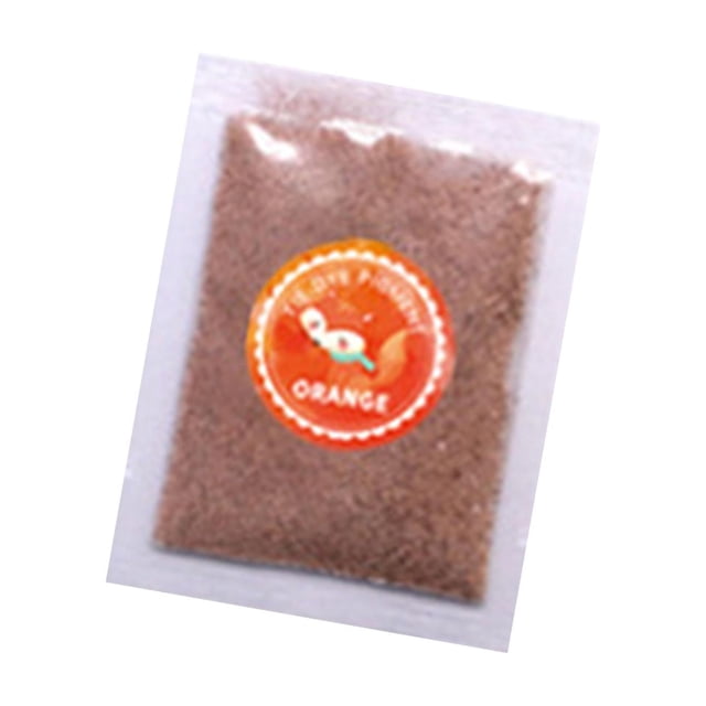 Tie Dye Powder Tie Dye Refill Powder Packets Fabric Dye Color Powder Packets for Orange