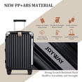 thumbnail image 4 of Joyway Carry-on Luggage Expandable Hard 20 inch Carry-on Luggage USB Port Cup Holder TSA Lock Suitcase, 4 of 7