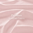 thumbnail image 3 of Swift Home Ensemble housse de couette unie ultra douce, Lit simple, Rose poudré, 3 of 6