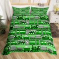 thumbnail image 2 of Erosebridal Housse de Couette Dessin Animé Train pour Tout-Petit, Literie Transport Routier Format Tout-Petit, Déco Ferroviaire, Réversible 2 Pcs (Sans Couette), 2 of 6