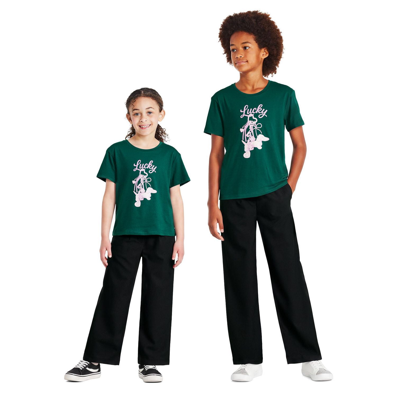 Pantalon à jambe large George pour filles