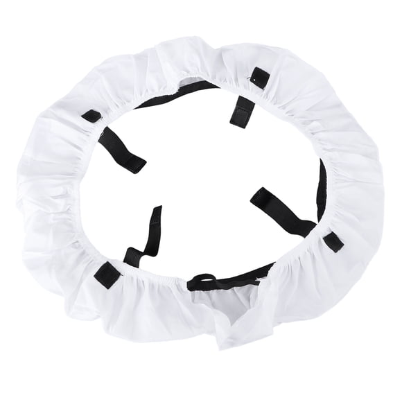 Foldable Ring Flash Diffuser for Photography with Nylon Material White 18 Inch