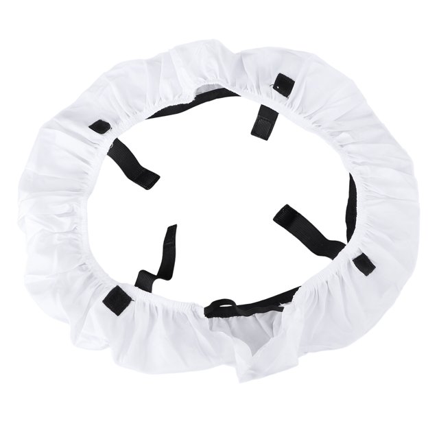 Foldable Ring Flash Diffuser for Photography with Nylon Material White 18 Inch
