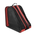 thumbnail image 3 of DYNWAVECA Sac pour Patins à Roulettes Sac pour Patins à Glace pour Enfants Adultes avec Poignée Capacité de Charge Rangement pour Chaussures de Patinage avec Bandoulière pour Extérieur Rouge, 3 of 10