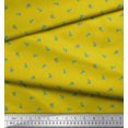 thumbnail image 3 of Soimoi polyester Crepe Fabric Leaves & Buds Floral Decor Fabric Printed Yard 42 Inch Wide, 3 of 3