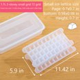 thumbnail image 2 of EGNMCR Kitchen Gadgets, Kitchen Accessories, Kitchen Utensils & Gadgets Ice Tray Ice Box Ice Cubes Household Ice Maker Refrigerator Freezer Ice Cubes Box Ice Cubes, 2 of 7