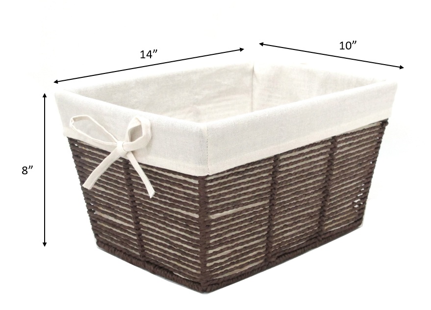 Hometrends Corbeille à Papier Roulée Moyen